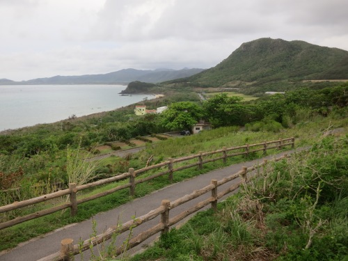 The view of Ishigaki Island from the Tamatorizaki Viewing Platform